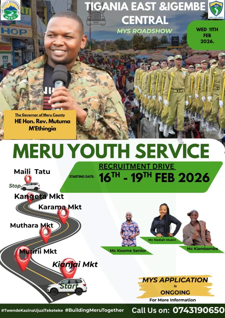 MYS ROADSHOW DAY TWO HITS TIGANIA and IGEMBE CENTRAL TODAY!