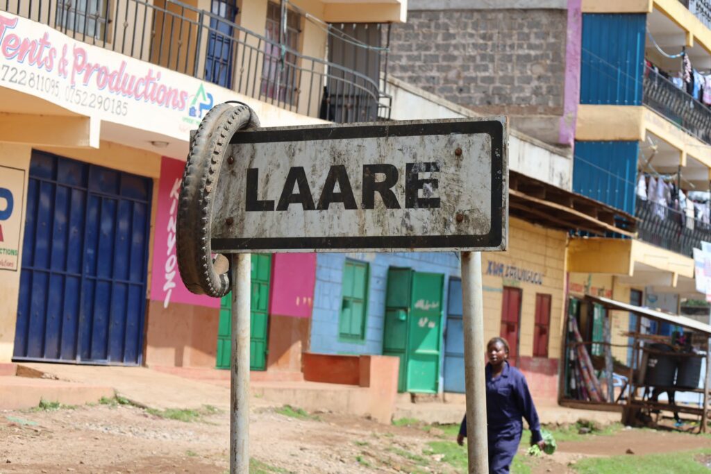 Meru Youth Service trainees today demonstrated the true spirit of community by taking part in a clean-up exercise at Laare Market.