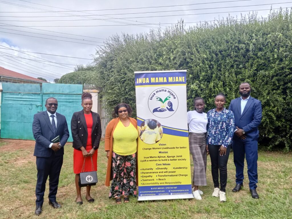 The CEO of Meru Youth Service (MYS), CPA Edwin Murangiri, today attended a consultative meeting at the offices of Inua Mama Mjane CBO