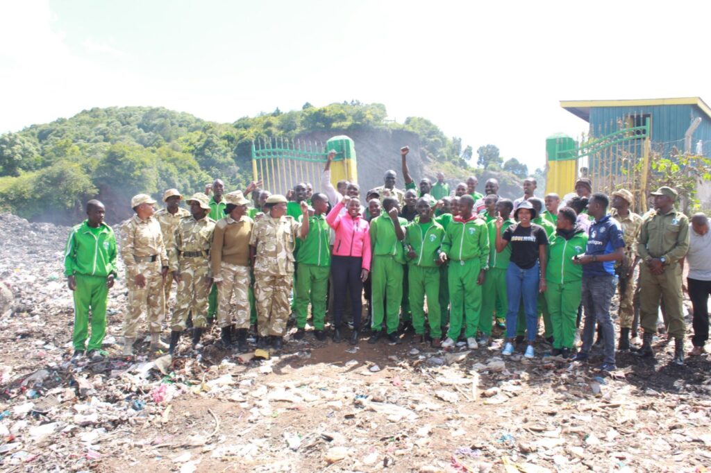 Today, the MYS recruits proudly joined the National Environment Management Authority (NEMA) in a community clean-up exercise aimed at promoting environmental conservation and responsible waste management.