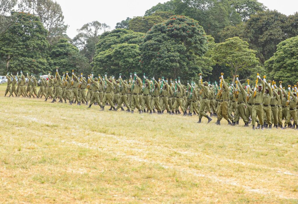 The journey of service continues as we witness the 5th Meru Youth Service graduates pass out today at ASK Showground, Gitoro.