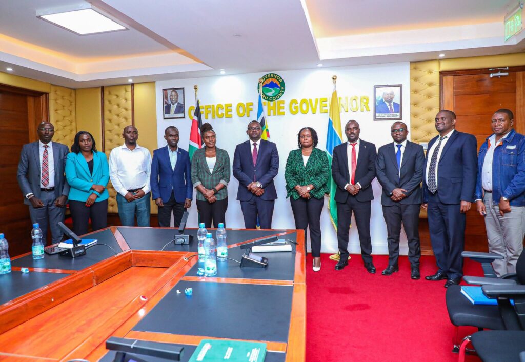 Meru Governor held a productive engagement with the Meru Youth Service Board Members,