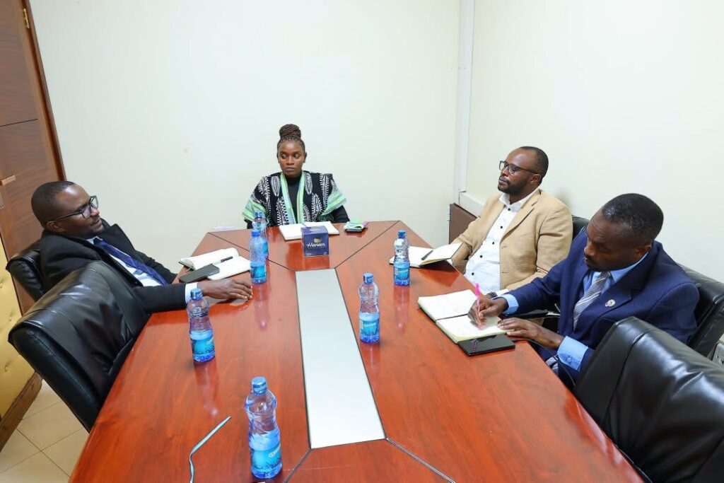 Meru Youth Service CEO CPA Edwin Murangiri held a productive consultative meeting with officials from the Youth Enterprise Development Fund today to explore strategic partnerships aimed at empowering young people through labour mobility opportunities.